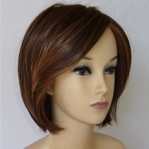 Raquel Welch Lace Front Mono part Wig Sleek Bob